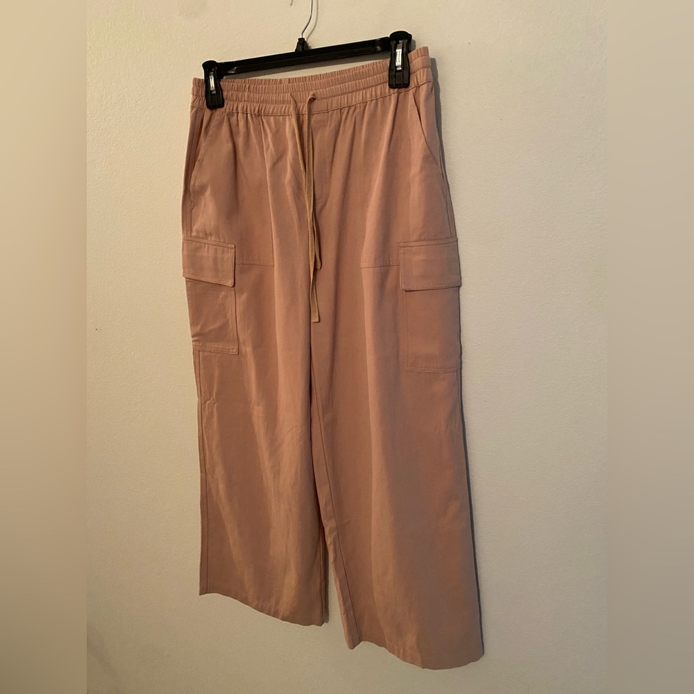 NWT - In February Peach Cargo Pants